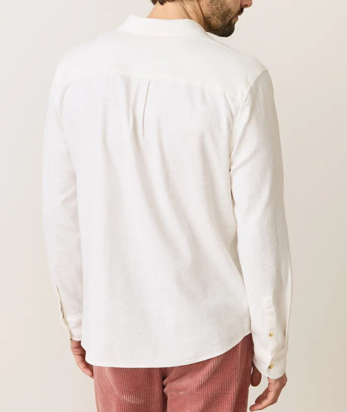 Stretch Selvage Long Sleeve Shirt
